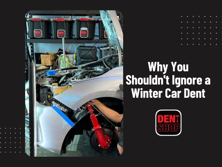 Why You Shouldn't Ignore a Winter Car Dent
